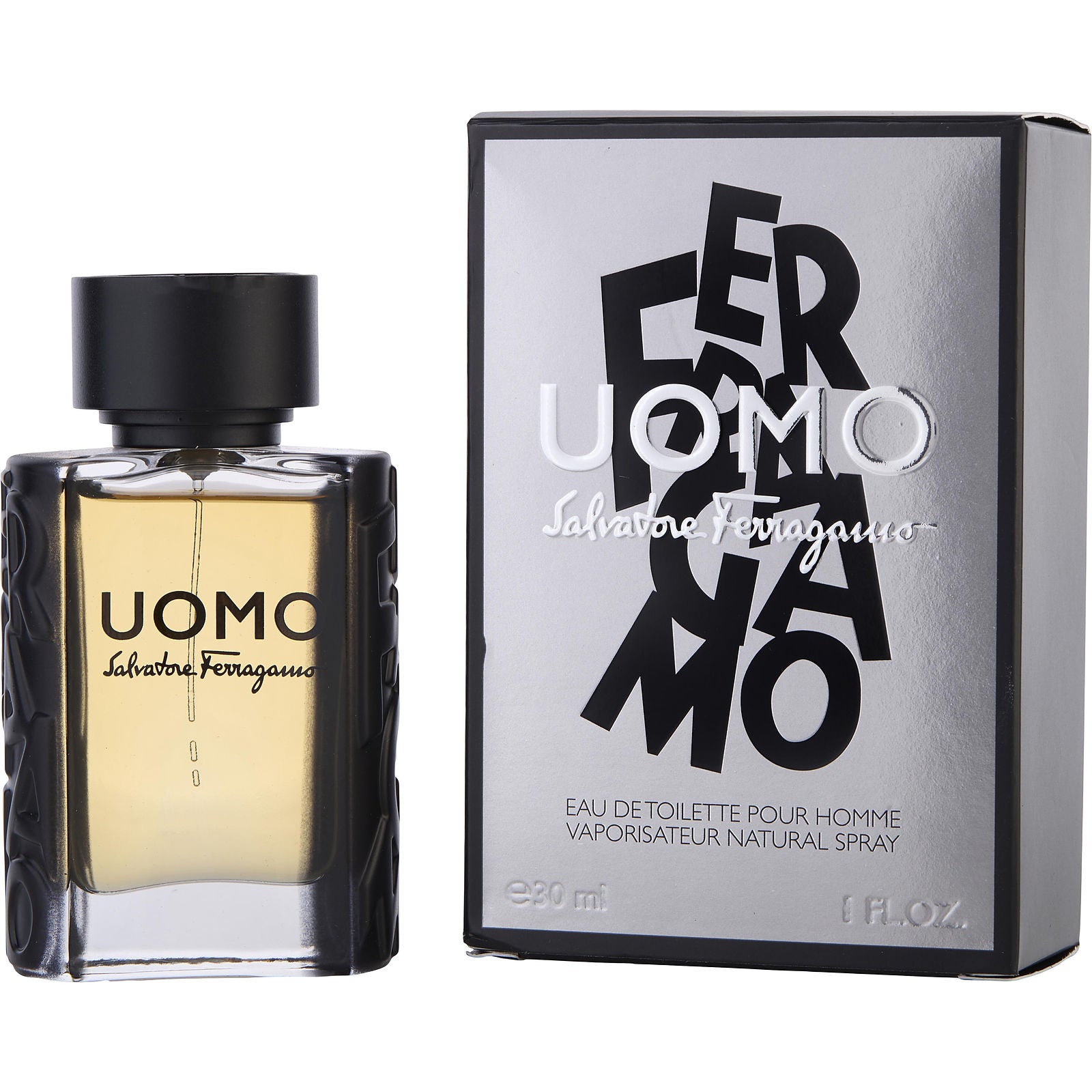Salvatore Ferragamo Uomo Eau de Toilette (M) / 1 oz