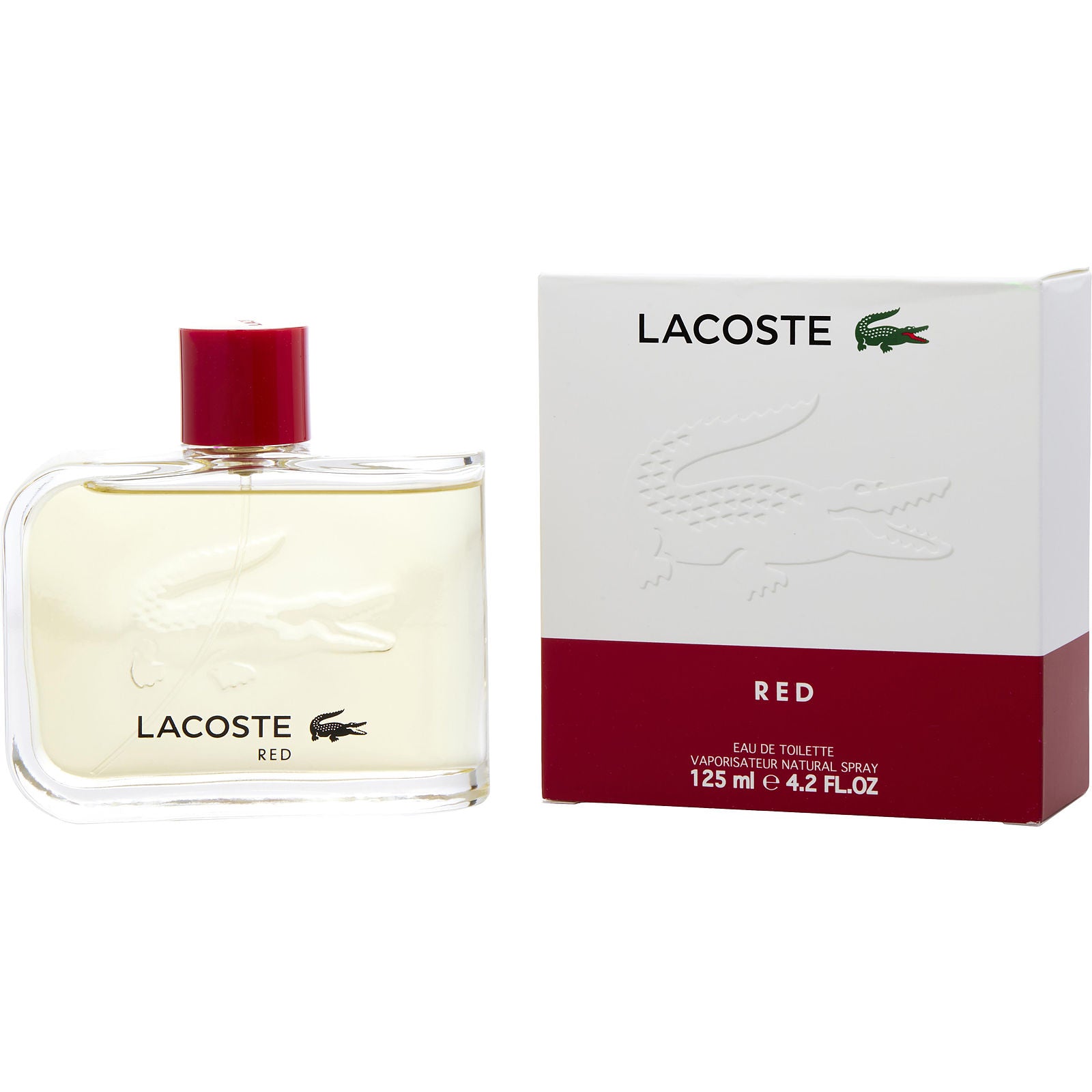 Lacoste Red Style In Play Eau de Toilette (M) / 4.2 oz