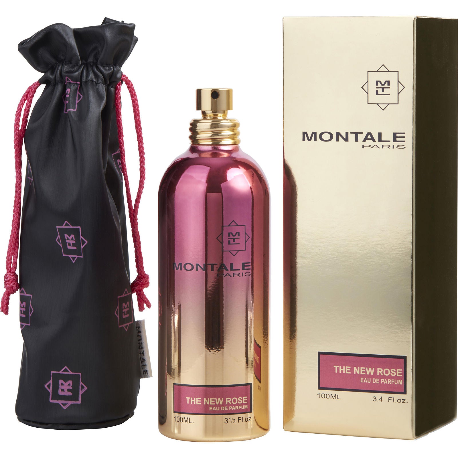 Montale The New Rose Eau de Parfum (W) / 3.4 oz