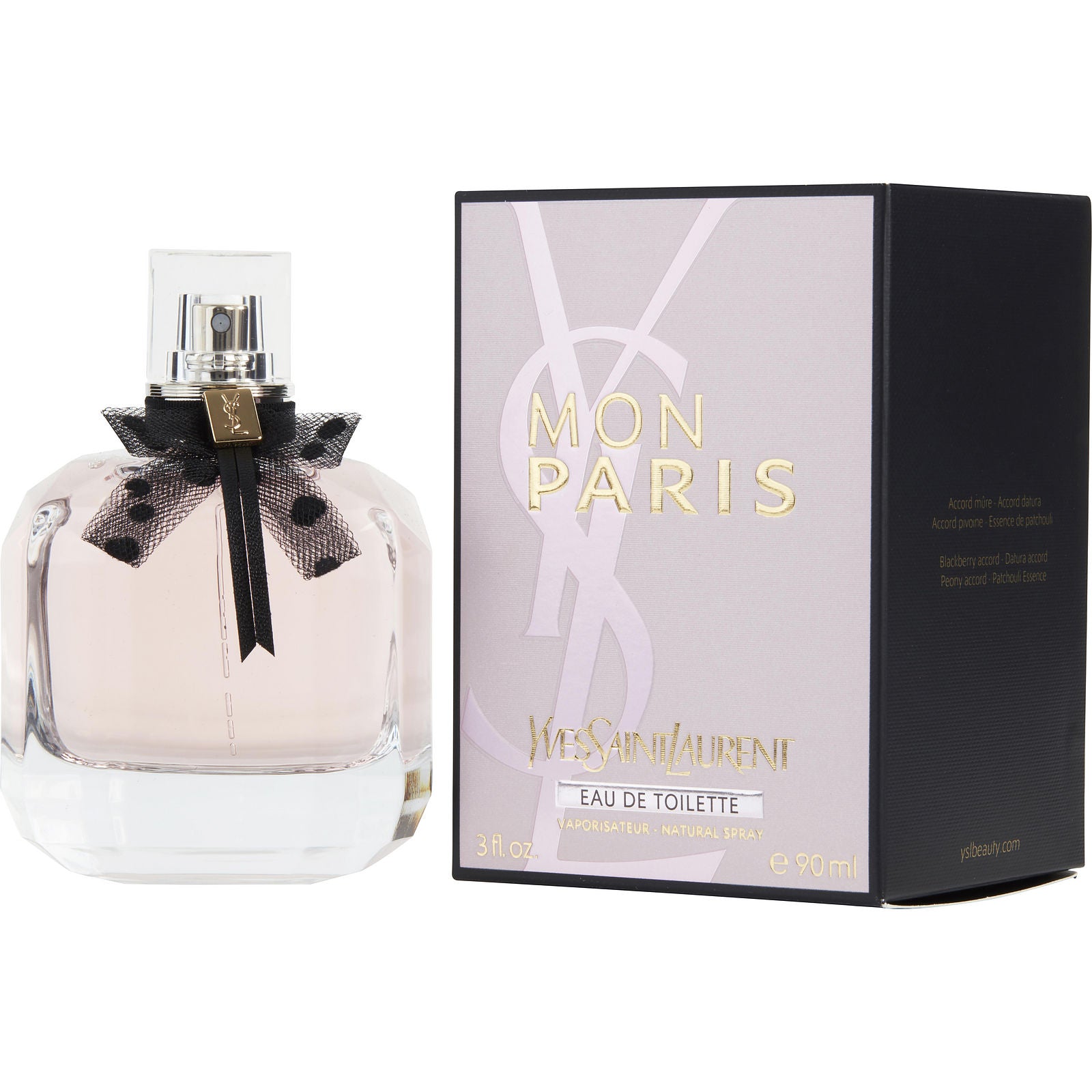 Yves Saint Laurent Mon Paris Eau de Toilette (W) / 3 oz