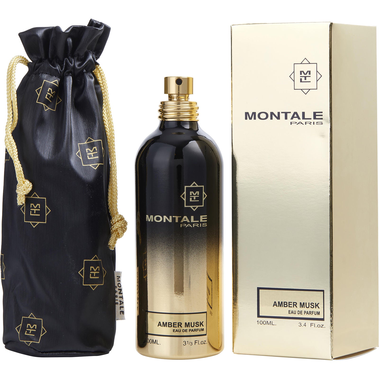 Montale Amber Musk Eau de Parfum (U) / 3.3 oz