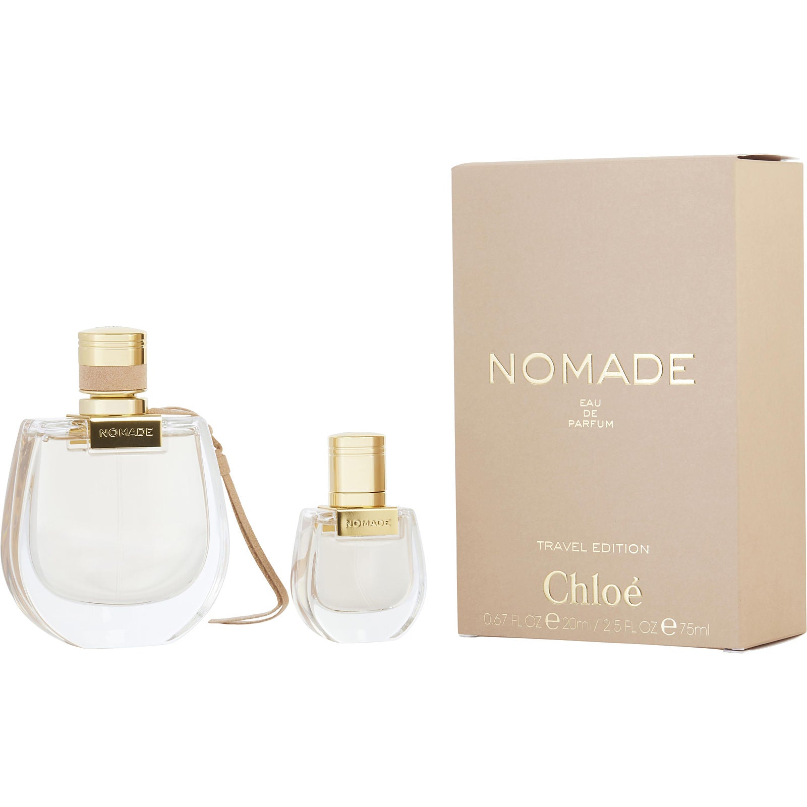 Chloe Nomade Eau de Parfum (W) / 2 Pc SP 2.5 oz; SP 0.67 oz