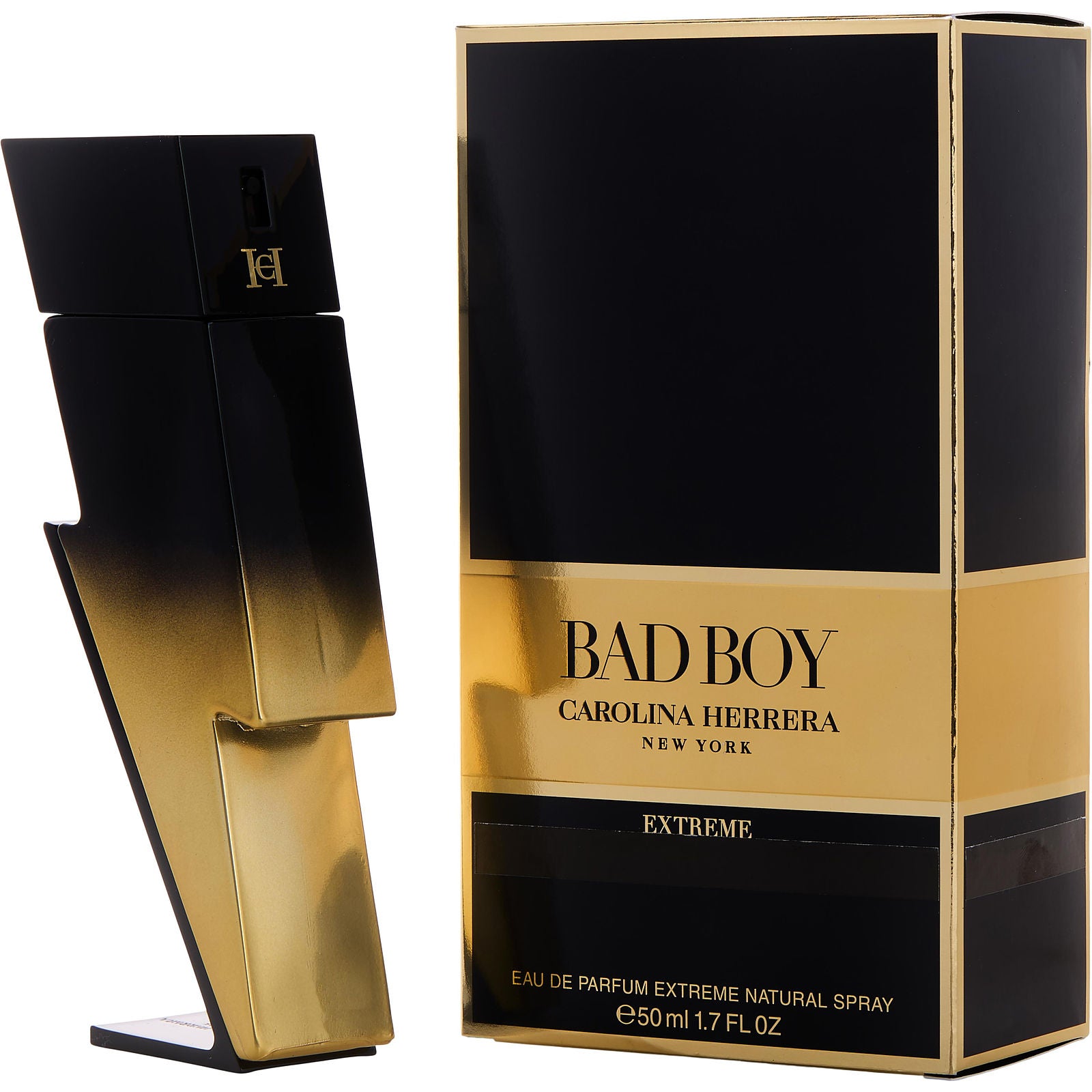 Carolina Herrera Bad Boy Extreme Eau de Parfum (M) / 1.7 oz
