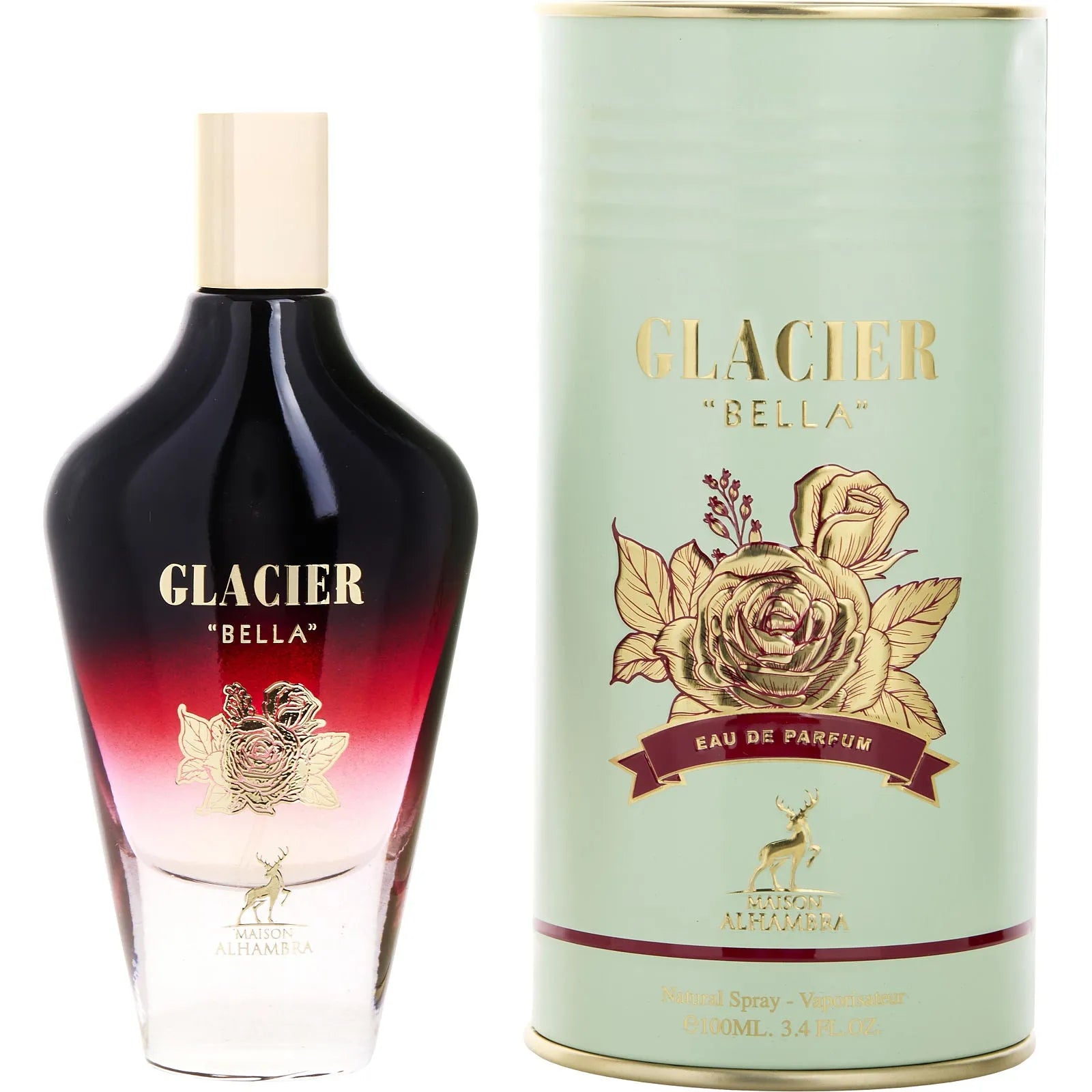 Maison Alhambra Glacier Bella Eau de Parfum (W) / 3.4 oz