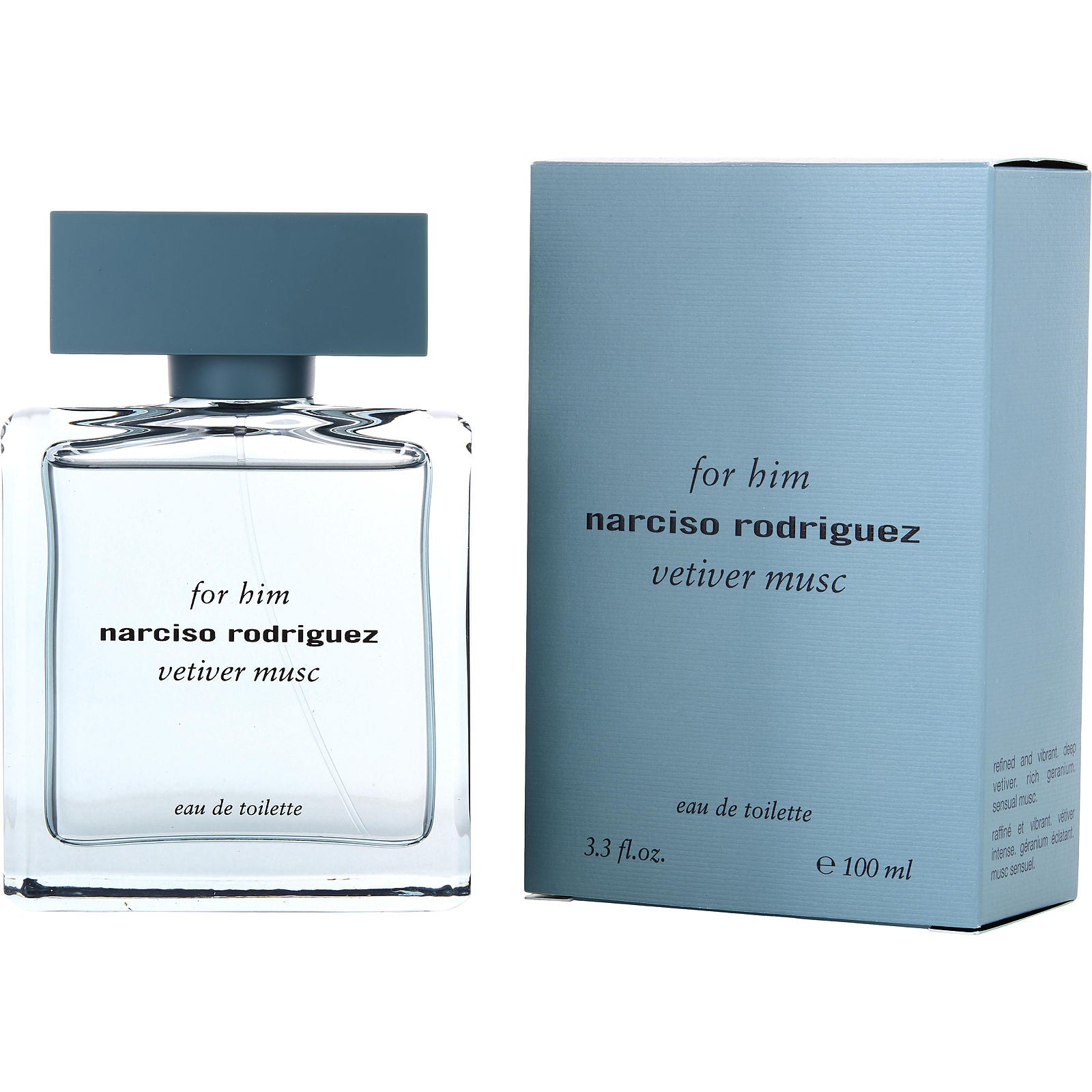 Narciso Rodriguez Vetiver Musc Eau de Toilette (M) / 3.3 oz
