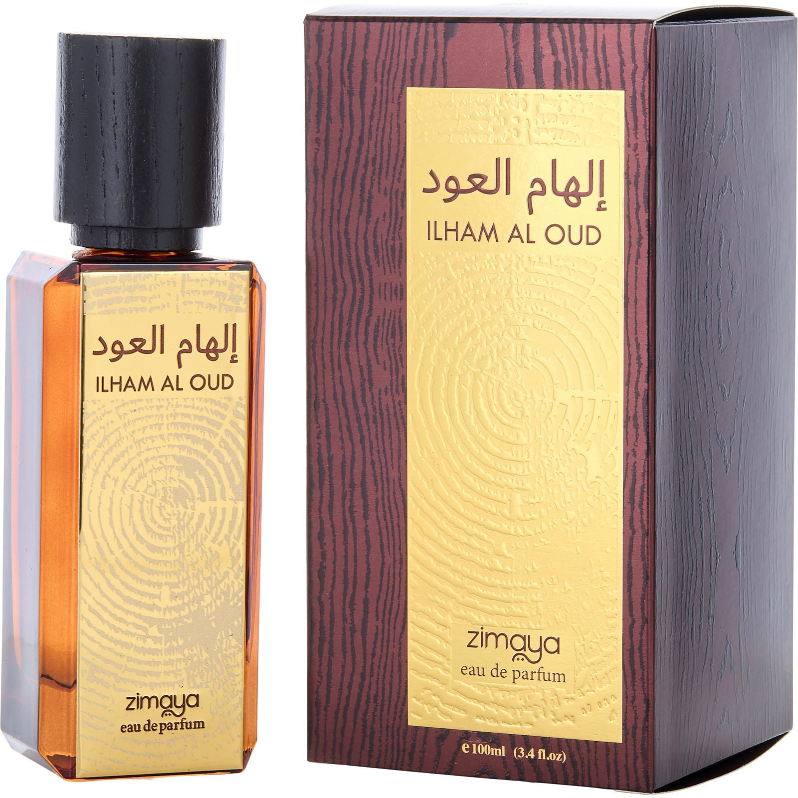 Zimaya Ilham Al Oud Eau de Parfum (U) / 3.3 oz